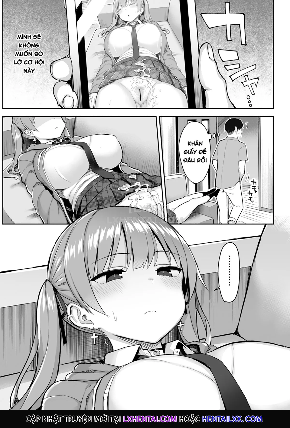 HentaiVN.net - Ảnh 18 - Moto InCha no Kyonyuu Yariman Imouto ga Erosugite, Onii-chan wa Mou...!! - Chap 1