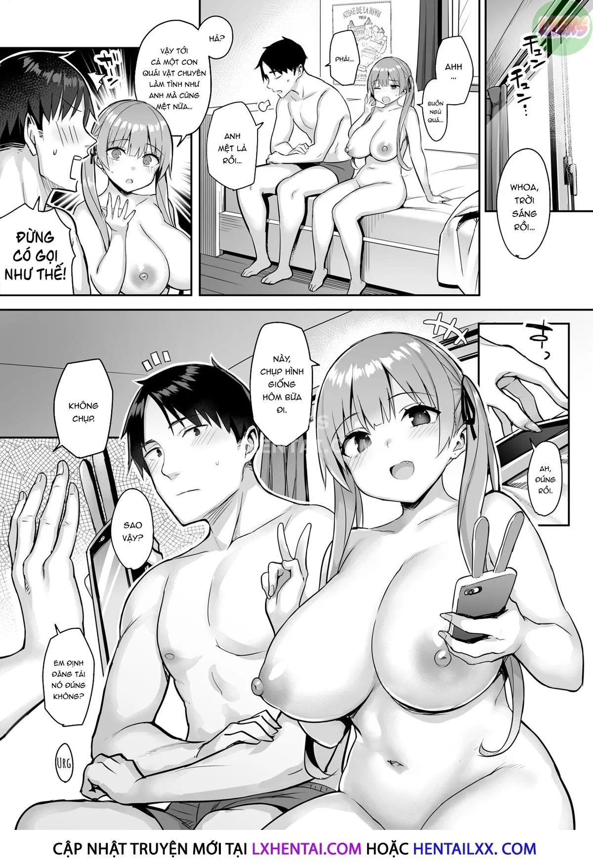 HentaiVN.net - Ảnh 42 - Moto InCha no Kyonyuu Yariman Imouto ga Erosugite, Onii-chan wa Mou...!! - Chap 2