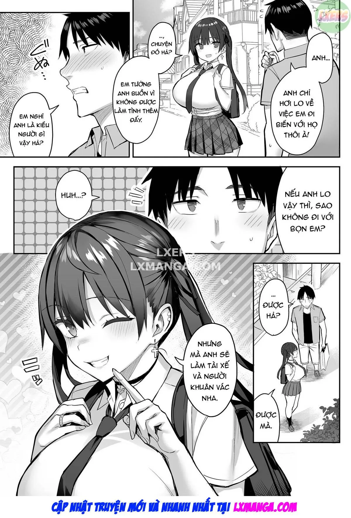 HentaiVN.net - Ảnh 35 - Moto InCha no Kyonyuu Yariman Imouto ga Erosugite, Onii-chan wa Mou...!! - Chap 3 - [END]
