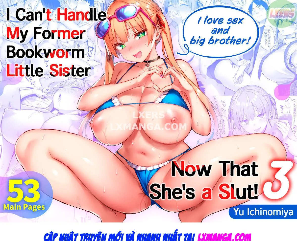 HentaiVN.net - Ảnh 4 - Moto InCha no Kyonyuu Yariman Imouto ga Erosugite, Onii-chan wa Mou...!! - Chap 3 - [END]