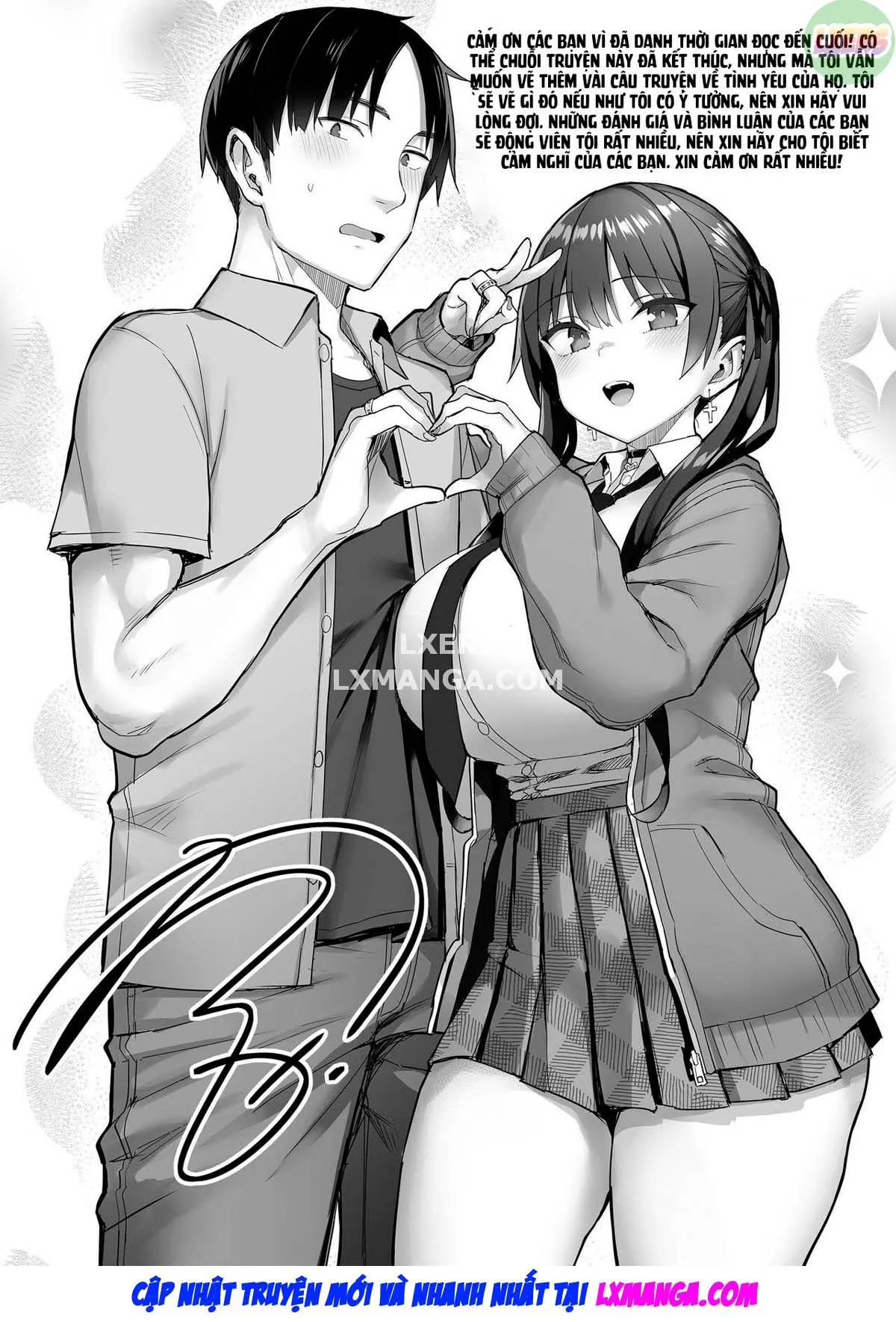 HentaiVN.net - Ảnh 58 - Moto InCha no Kyonyuu Yariman Imouto ga Erosugite, Onii-chan wa Mou...!! - Chap 3 - [END]