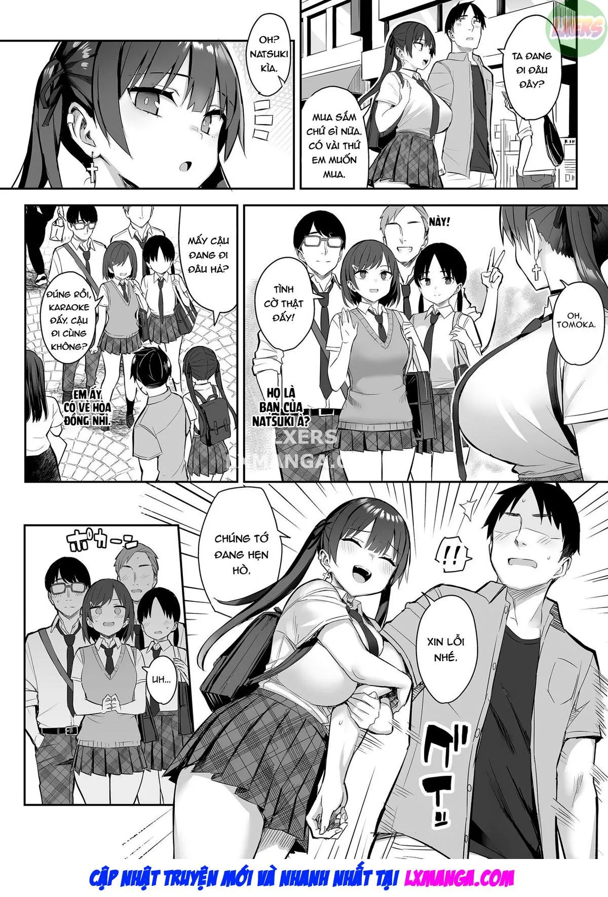 HentaiVN.net - Ảnh 6 - Moto InCha no Kyonyuu Yariman Imouto ga Erosugite, Onii-chan wa Mou...!! - Chap 3 - [END]