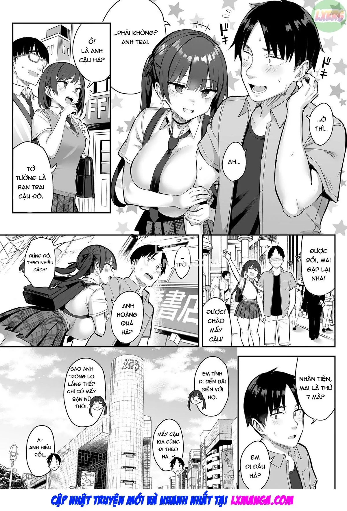 HentaiVN.net - Ảnh 7 - Moto InCha no Kyonyuu Yariman Imouto ga Erosugite, Onii-chan wa Mou...!! - Chap 3 - [END]