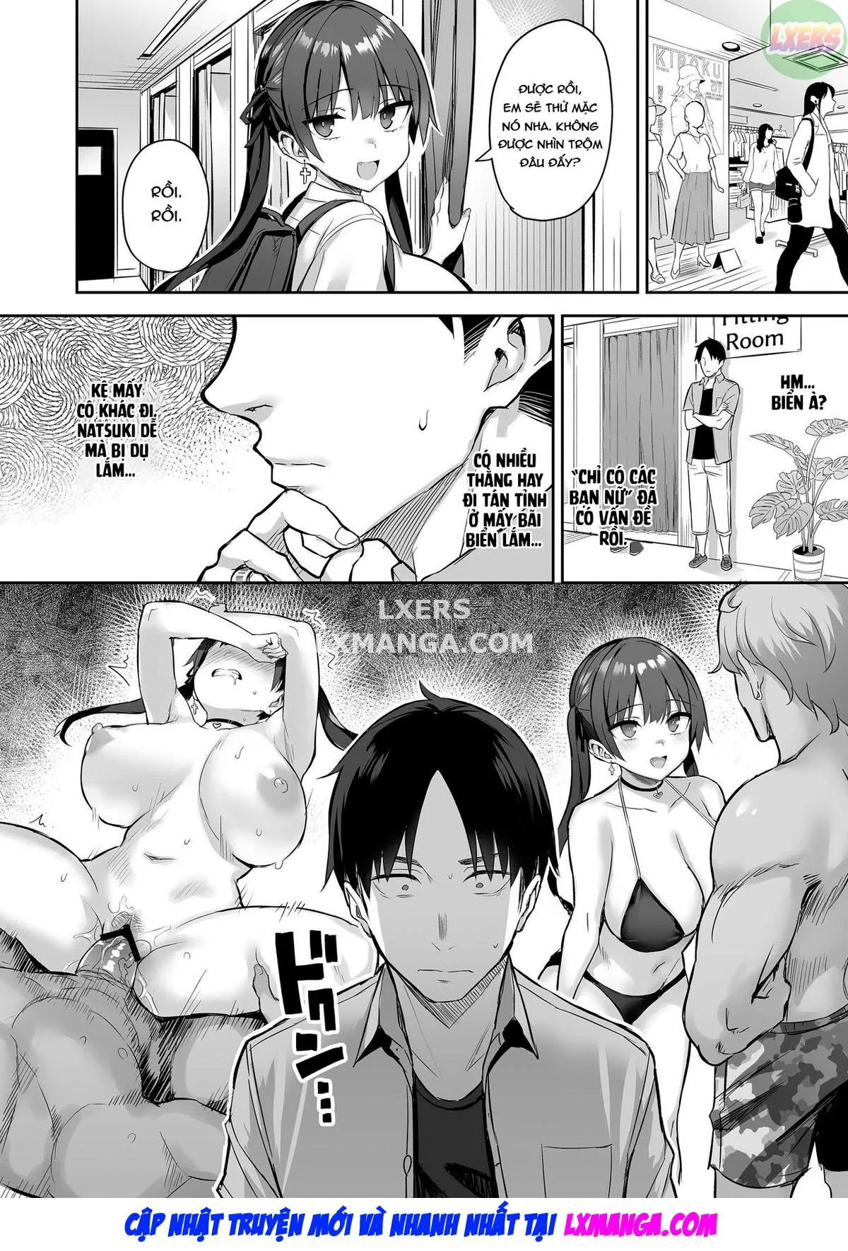 HentaiVN.net - Ảnh 8 - Moto InCha no Kyonyuu Yariman Imouto ga Erosugite, Onii-chan wa Mou...!! - Chap 3 - [END]