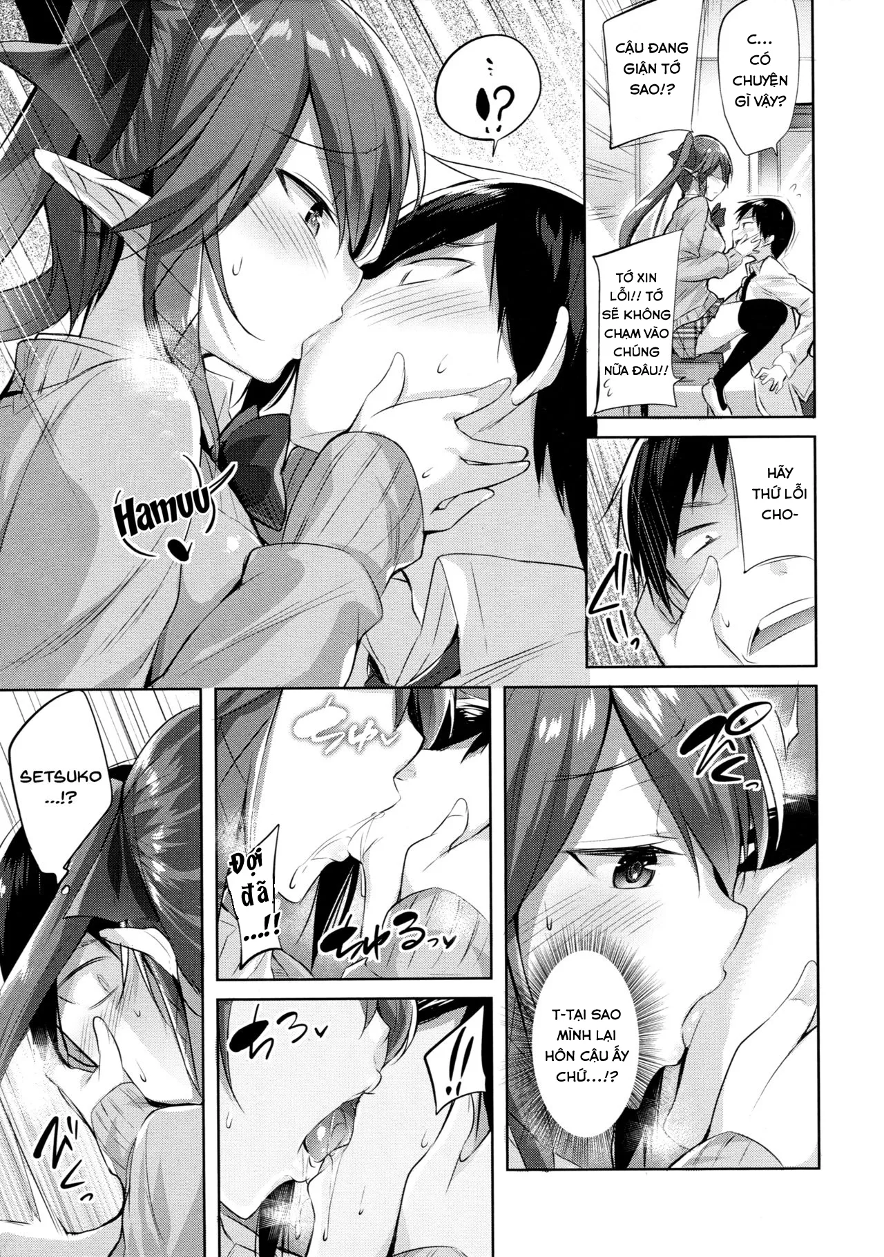 HentaiVN.net - Ảnh 8 - Koakuma Setsuko no Himitsu [小悪魔せつこの秘密] - Chap 1