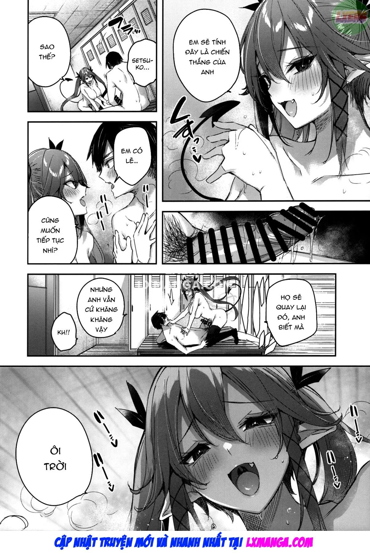 HentaiVN.net - Ảnh 23 - Koakuma Setsuko no Himitsu [小悪魔せつこの秘密] - Chap 6