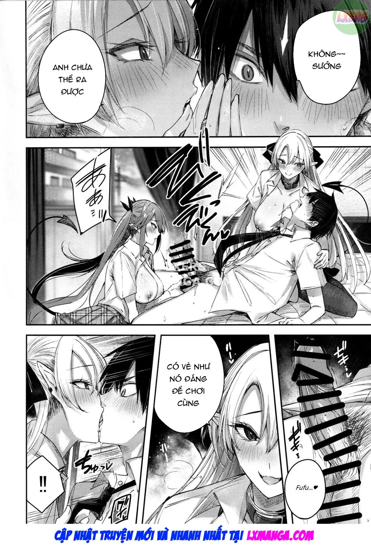 HentaiVN.net - Ảnh 20 - Koakuma Setsuko no Himitsu [小悪魔せつこの秘密] - Chap 7