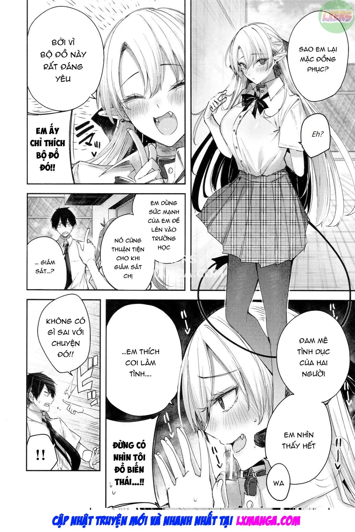 HentaiVN.net - Ảnh 8 - Koakuma Setsuko no Himitsu [小悪魔せつこの秘密] - Chap 7