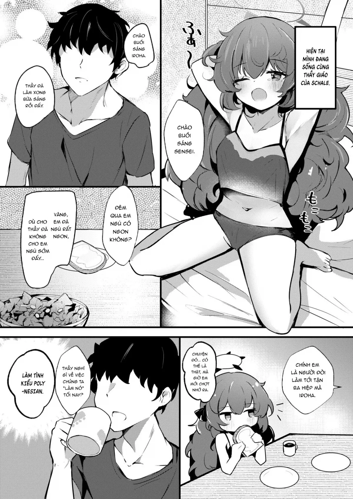 HentaiVN.net - Ảnh 4 - Chung sống cùng Iroha [Iroha to Dousei Polynesian Sex; Living Together and Having Polynesian Sex with Iroha] - Oneshot