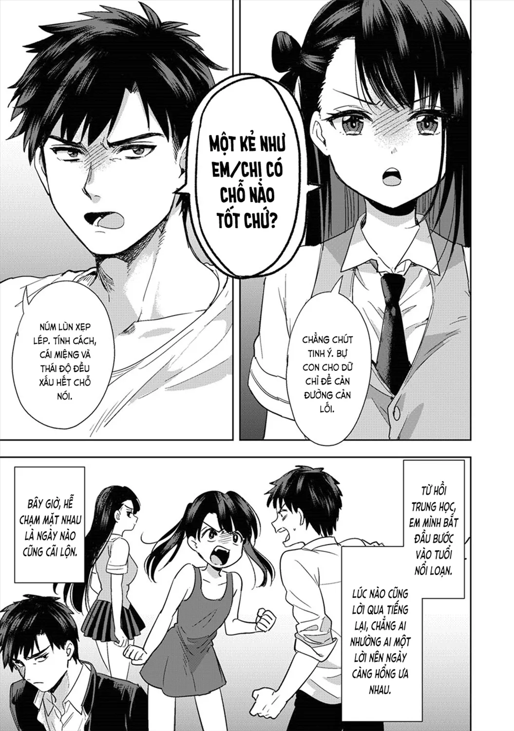 HentaiVN.net - Ảnh 4 - Chẳng phải gu nhưng ~Cơ thể tôi và bà chị khó ở hoàn toàn hợp nhau~ [Konomi janai kedo ~Mukatsuku Ane to Aishou Batsugun Ecchi~; 好みじゃないけど～ムカつく姉と相性抜群エッチ～] - Ch. 1 [bản khác]