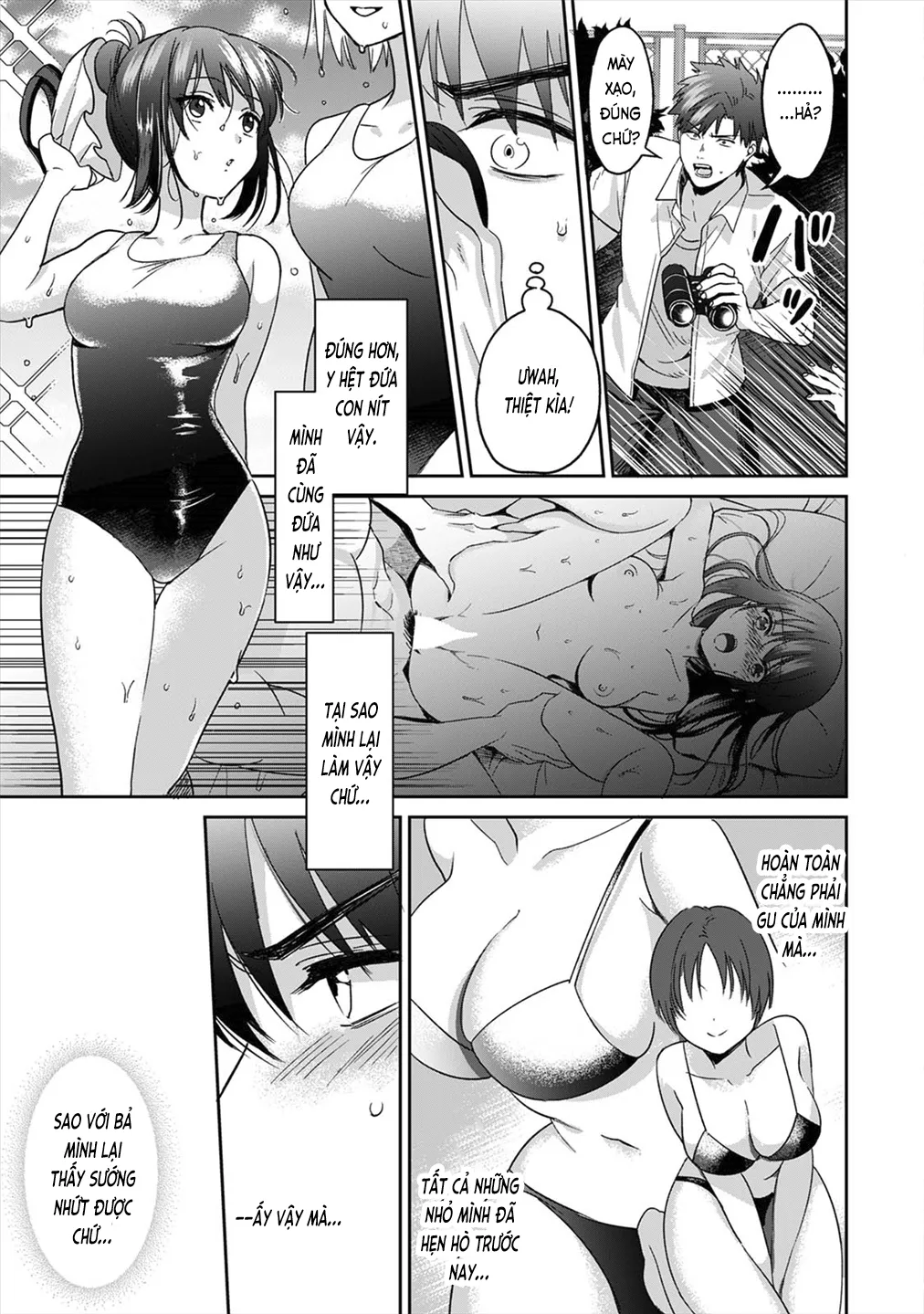 HentaiVN.net - Ảnh 8 - Chẳng phải gu nhưng ~Cơ thể tôi và bà chị khó ở hoàn toàn hợp nhau~ [Konomi janai kedo ~Mukatsuku Ane to Aishou Batsugun Ecchi~; 好みじゃないけど～ムカつく姉と相性抜群エッチ～] - Ch. 2