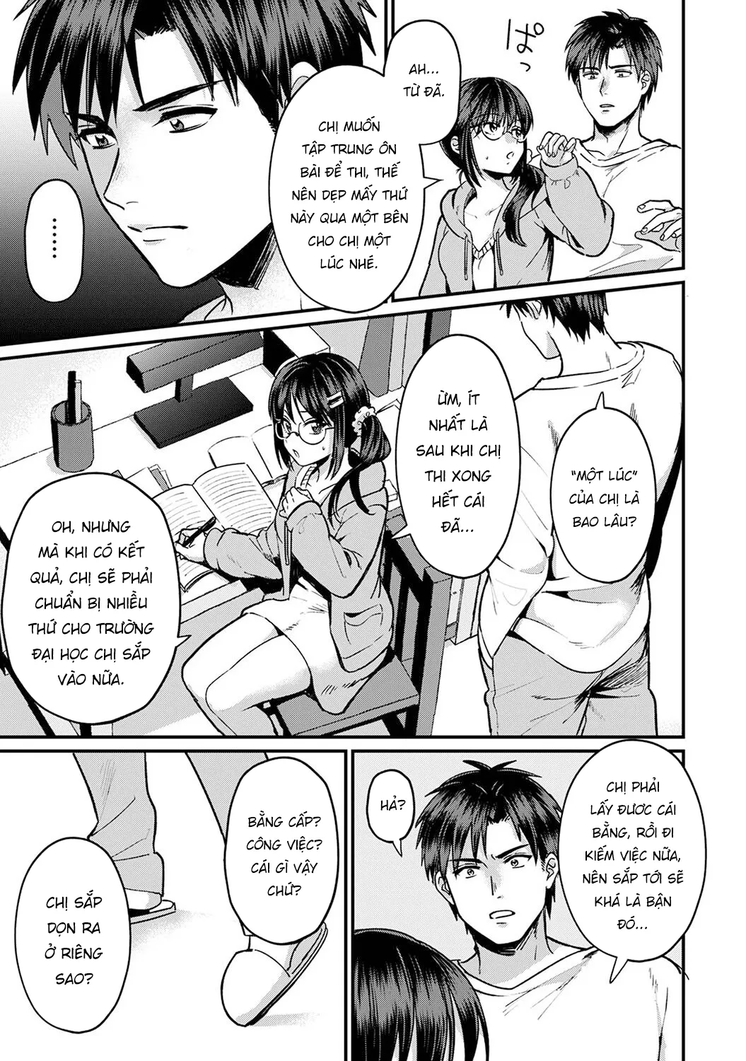 HentaiVN.net - Ảnh 18 - Chẳng phải gu nhưng ~Cơ thể tôi và bà chị khó ở hoàn toàn hợp nhau~ [Konomi janai kedo ~Mukatsuku Ane to Aishou Batsugun Ecchi~; 好みじゃないけど～ムカつく姉と相性抜群エッチ～] - Ch. 7