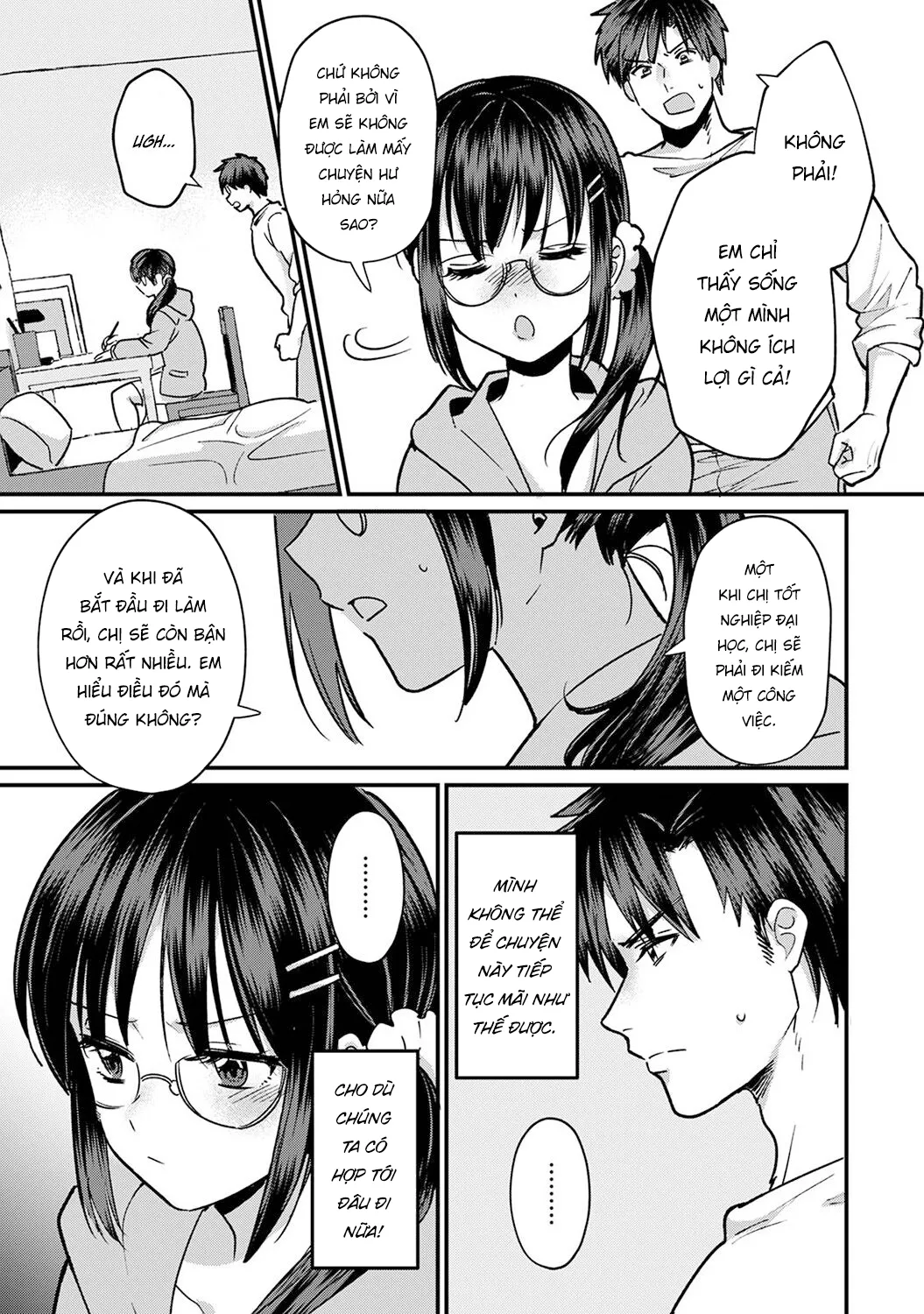 HentaiVN.net - Ảnh 20 - Chẳng phải gu nhưng ~Cơ thể tôi và bà chị khó ở hoàn toàn hợp nhau~ [Konomi janai kedo ~Mukatsuku Ane to Aishou Batsugun Ecchi~; 好みじゃないけど～ムカつく姉と相性抜群エッチ～] - Ch. 7