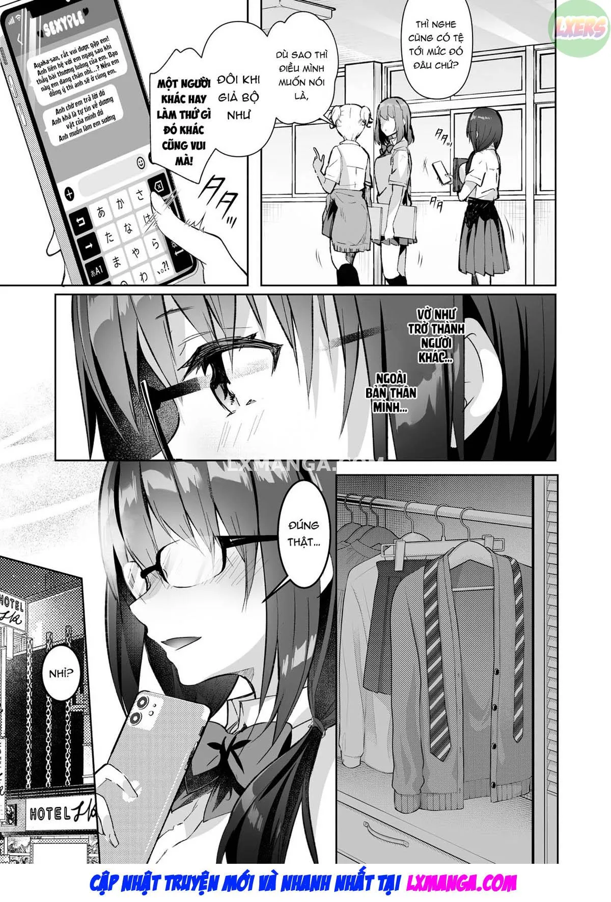 HentaiVN.net - Ảnh 10 - The Hidden Self Of The Honor Student Is A Super Slut Cosplayer [Yuutousei No Ura No Sugata Wa Chou Bitch Layer -Yuutousei Ayaka No Ura Omote-] - Chap 1 - The (Cover) Honor Student Ayaka