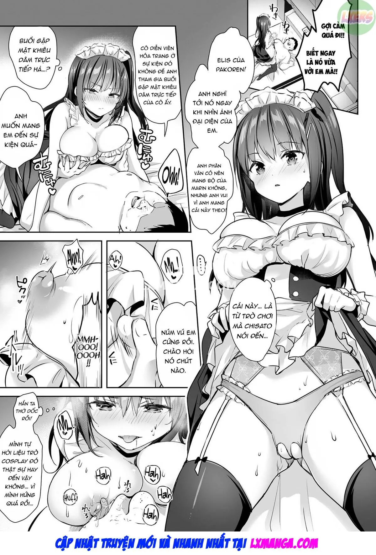 HentaiVN.net - Ảnh 16 - The Hidden Self Of The Honor Student Is A Super Slut Cosplayer [Yuutousei No Ura No Sugata Wa Chou Bitch Layer -Yuutousei Ayaka No Ura Omote-] - Chap 1 - The (Cover) Honor Student Ayaka