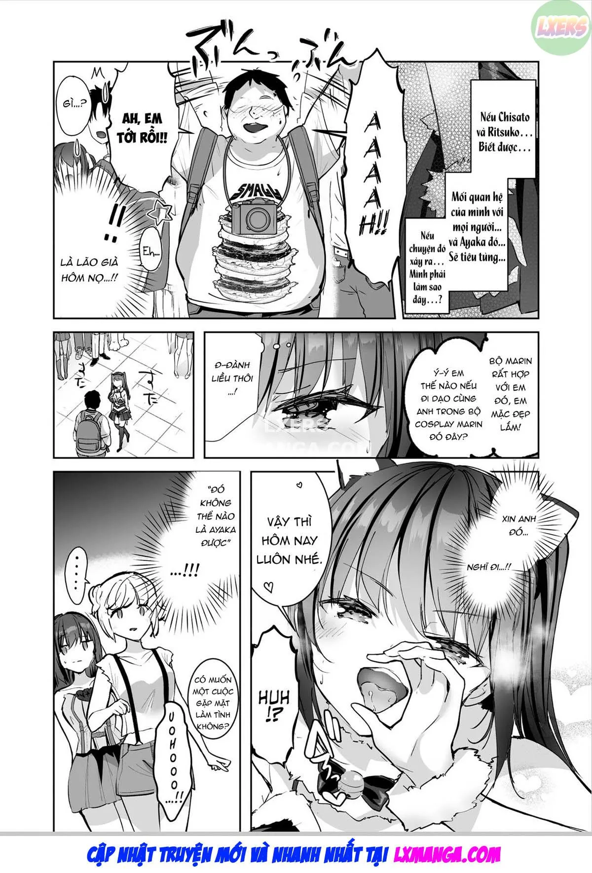 HentaiVN.net - Ảnh 35 - The Hidden Self Of The Honor Student Is A Super Slut Cosplayer [Yuutousei No Ura No Sugata Wa Chou Bitch Layer -Yuutousei Ayaka No Ura Omote-] - Chap 1 - The (Cover) Honor Student Ayaka