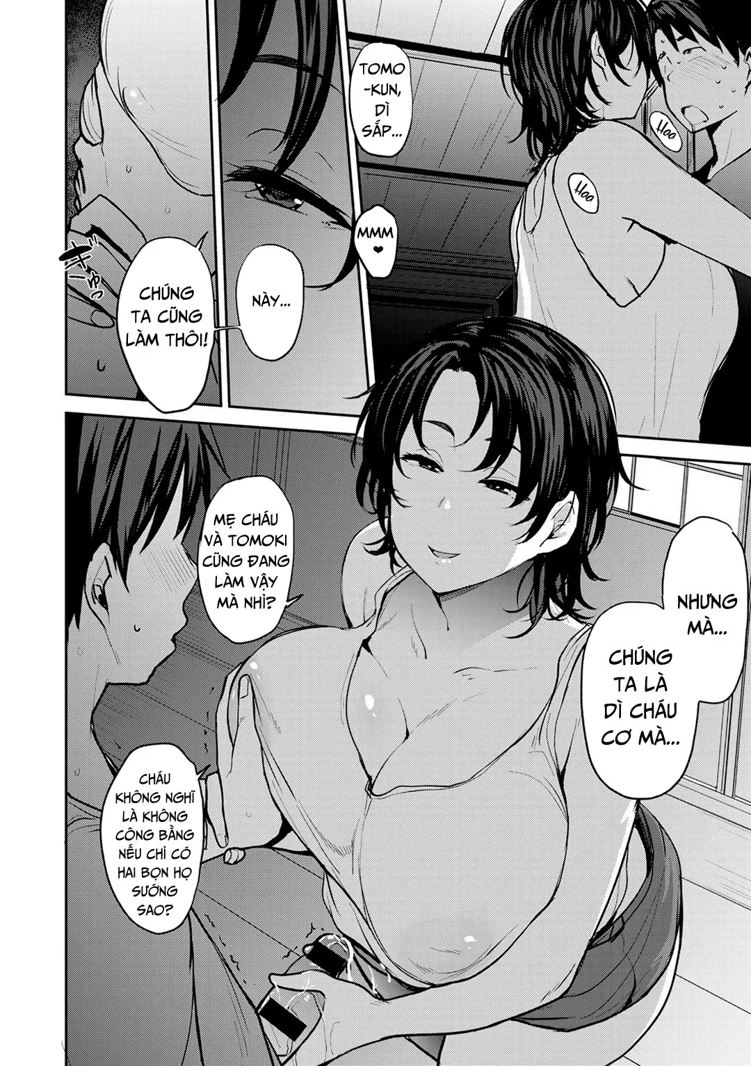HentaiVN.net - Ảnh 23 - Hai người mẹ đều loạn luân [Soubo Soukan; Twin Mothers Incest] - Chap 1