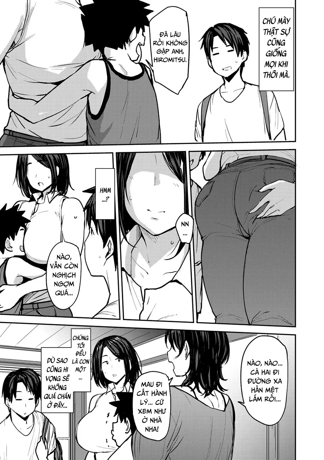 HentaiVN.net - Ảnh 4 - Hai người mẹ đều loạn luân [Soubo Soukan; Twin Mothers Incest] - Chap 1