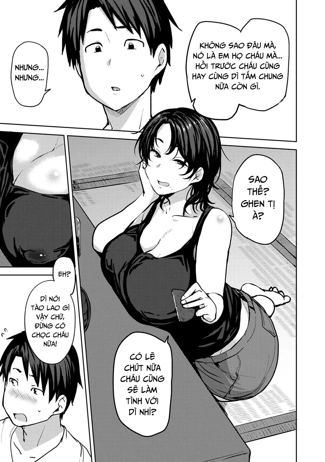 HentaiVN.net - Ảnh 6 - Hai người mẹ đều loạn luân [Soubo Soukan; Twin Mothers Incest] - Chap 1
