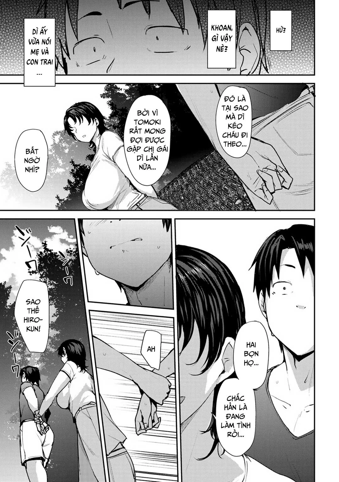 HentaiVN.net - Ảnh 16 - Hai người mẹ đều loạn luân [Soubo Soukan; Twin Mothers Incest] - Chap 2