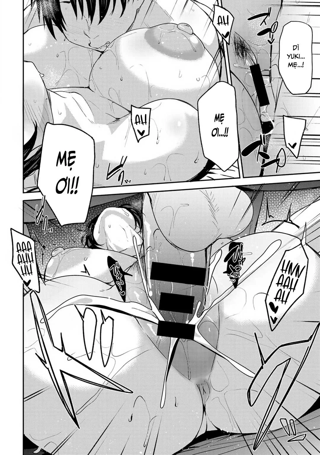 HentaiVN.net - Ảnh 25 - Hai người mẹ đều loạn luân [Soubo Soukan; Twin Mothers Incest] - Chap 2