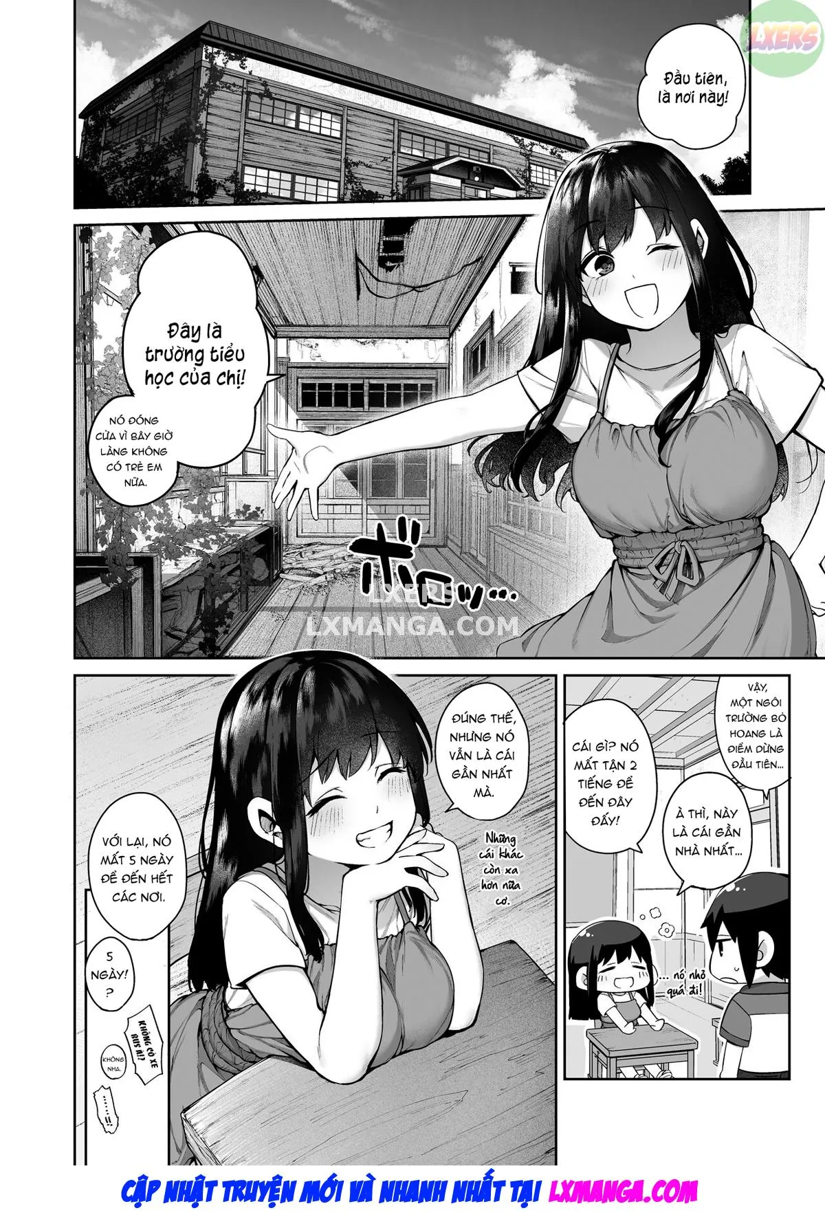 HentaiVN.net - Ảnh 8 - Otona ni Naru Natsu [-Oboetate H ni Dohamari suru Inaka OneShota-] - Oneshot