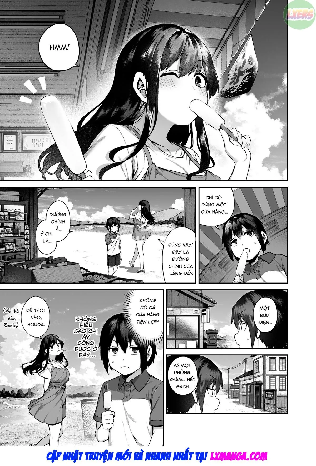HentaiVN.net - Ảnh 9 - Otona ni Naru Natsu [-Oboetate H ni Dohamari suru Inaka OneShota-] - Oneshot