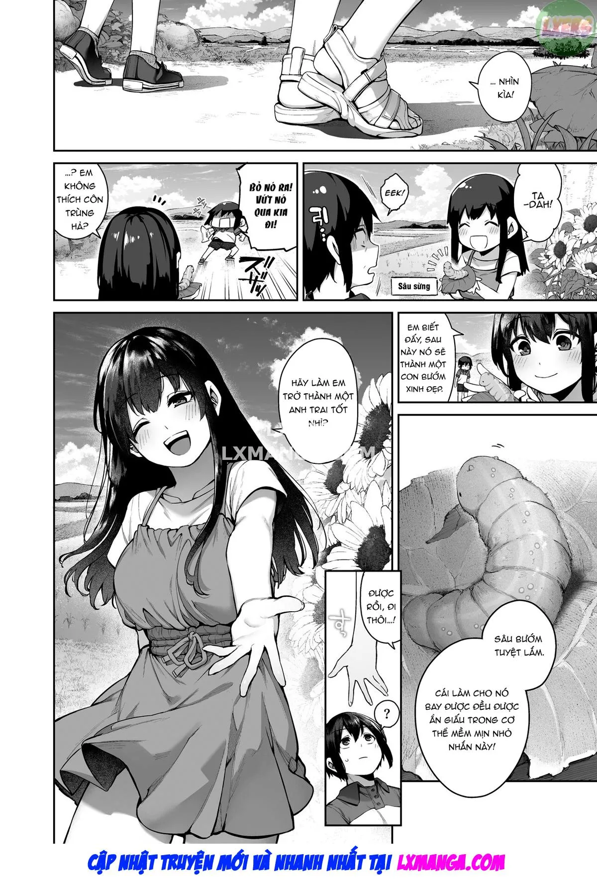 HentaiVN.net - Ảnh 10 - Otona ni Naru Natsu [-Oboetate H ni Dohamari suru Inaka OneShota-] - Oneshot