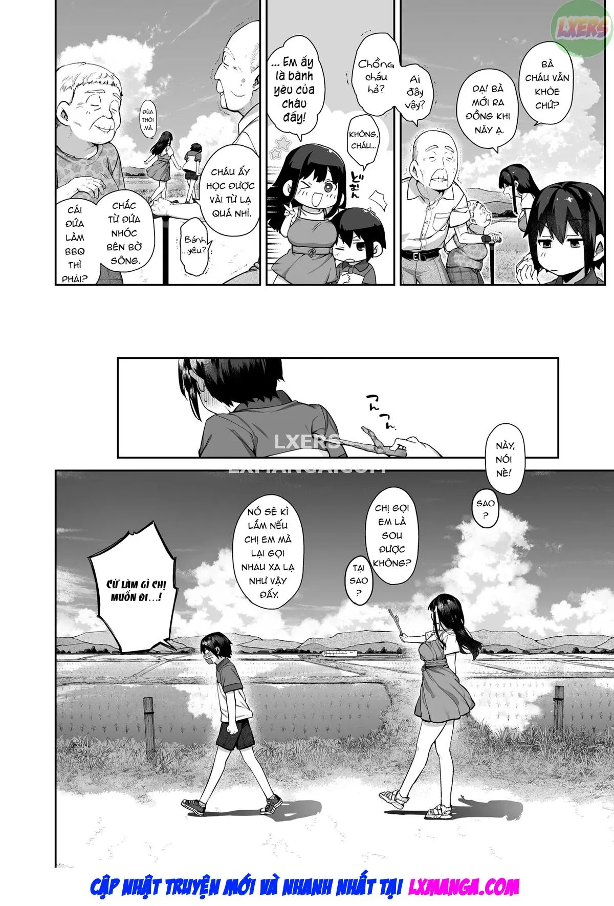 HentaiVN.net - Ảnh 12 - Otona ni Naru Natsu [-Oboetate H ni Dohamari suru Inaka OneShota-] - Oneshot
