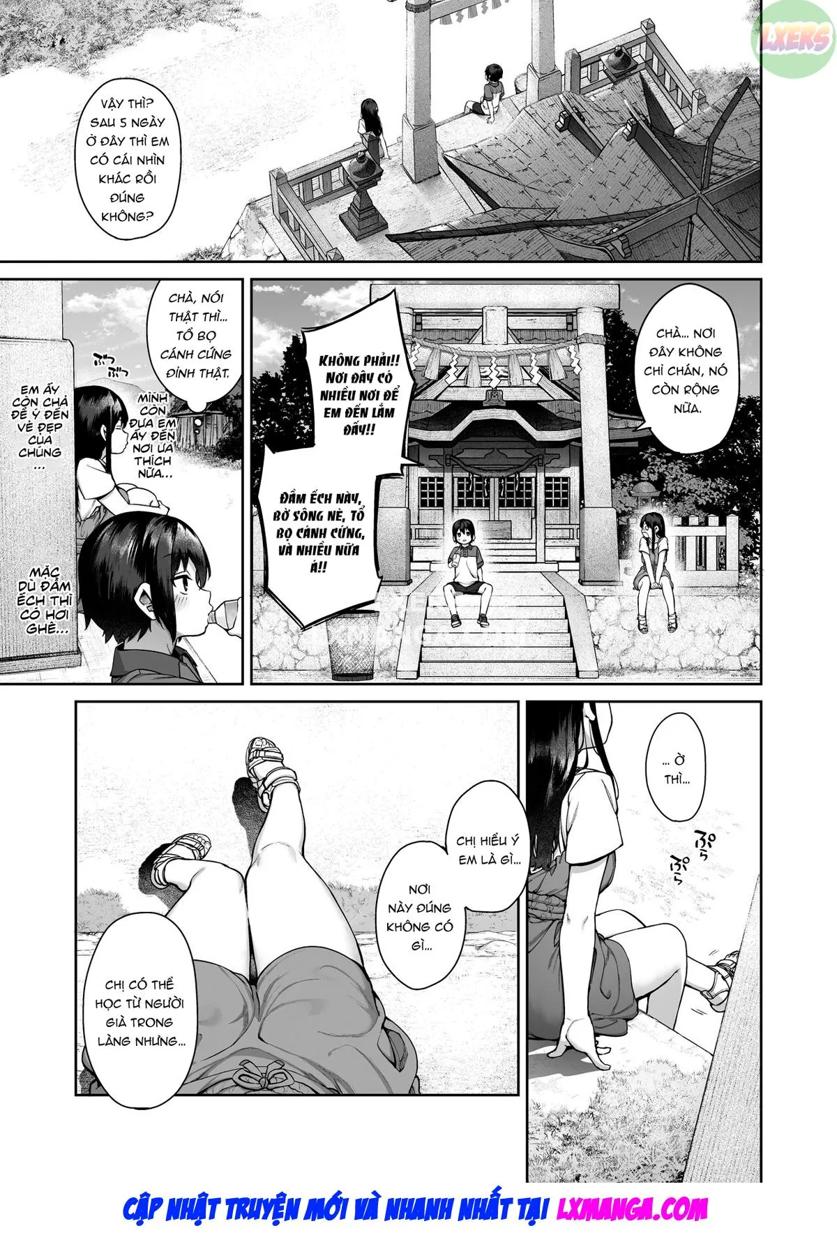 HentaiVN.net - Ảnh 13 - Otona ni Naru Natsu [-Oboetate H ni Dohamari suru Inaka OneShota-] - Oneshot