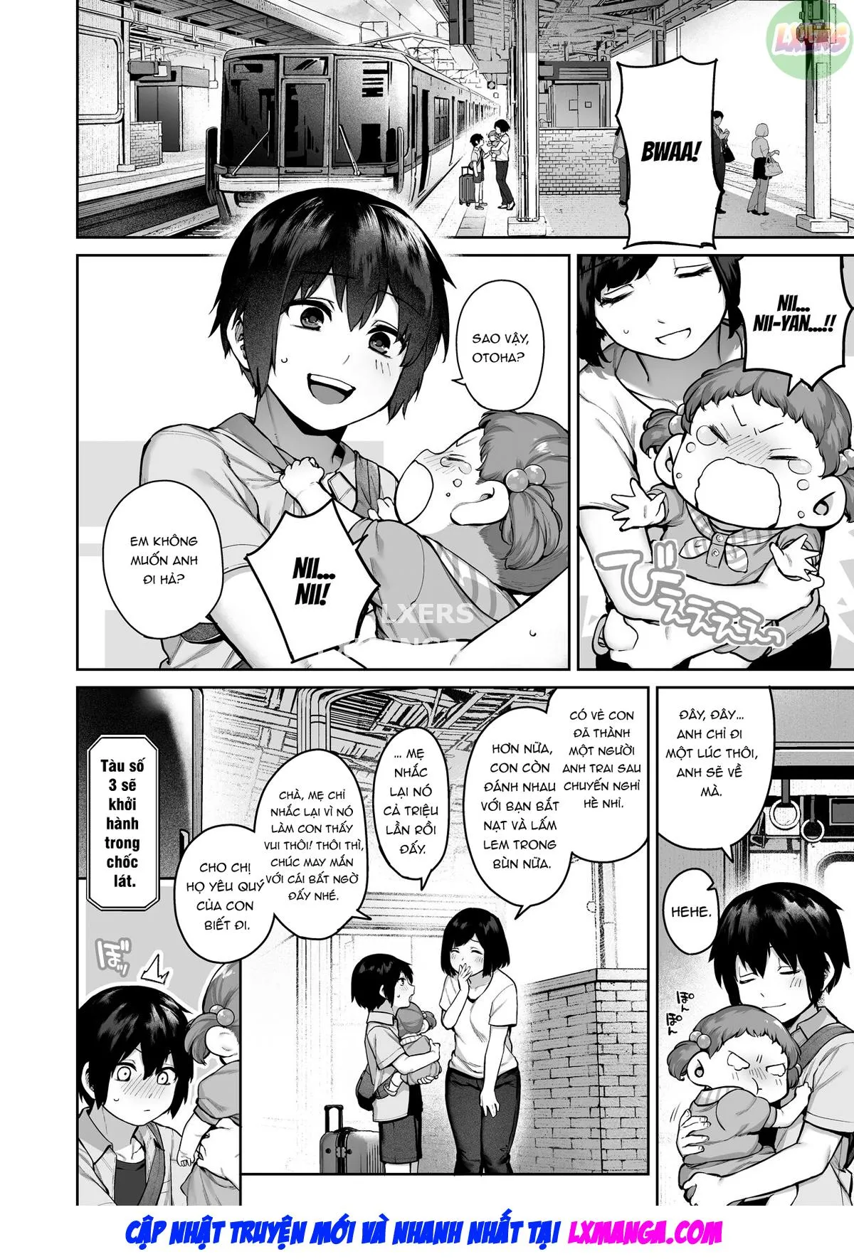 HentaiVN.net - Ảnh 82 - Otona ni Naru Natsu [-Oboetate H ni Dohamari suru Inaka OneShota-] - Oneshot