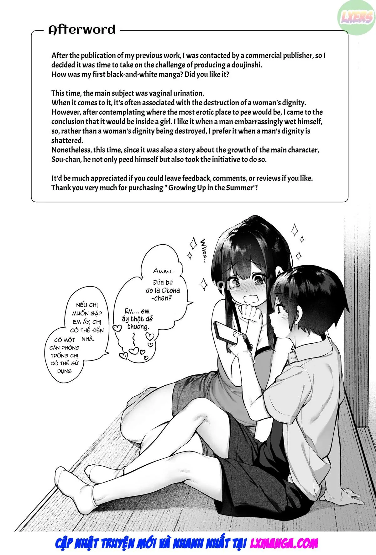HentaiVN.net - Ảnh 86 - Otona ni Naru Natsu [-Oboetate H ni Dohamari suru Inaka OneShota-] - Oneshot