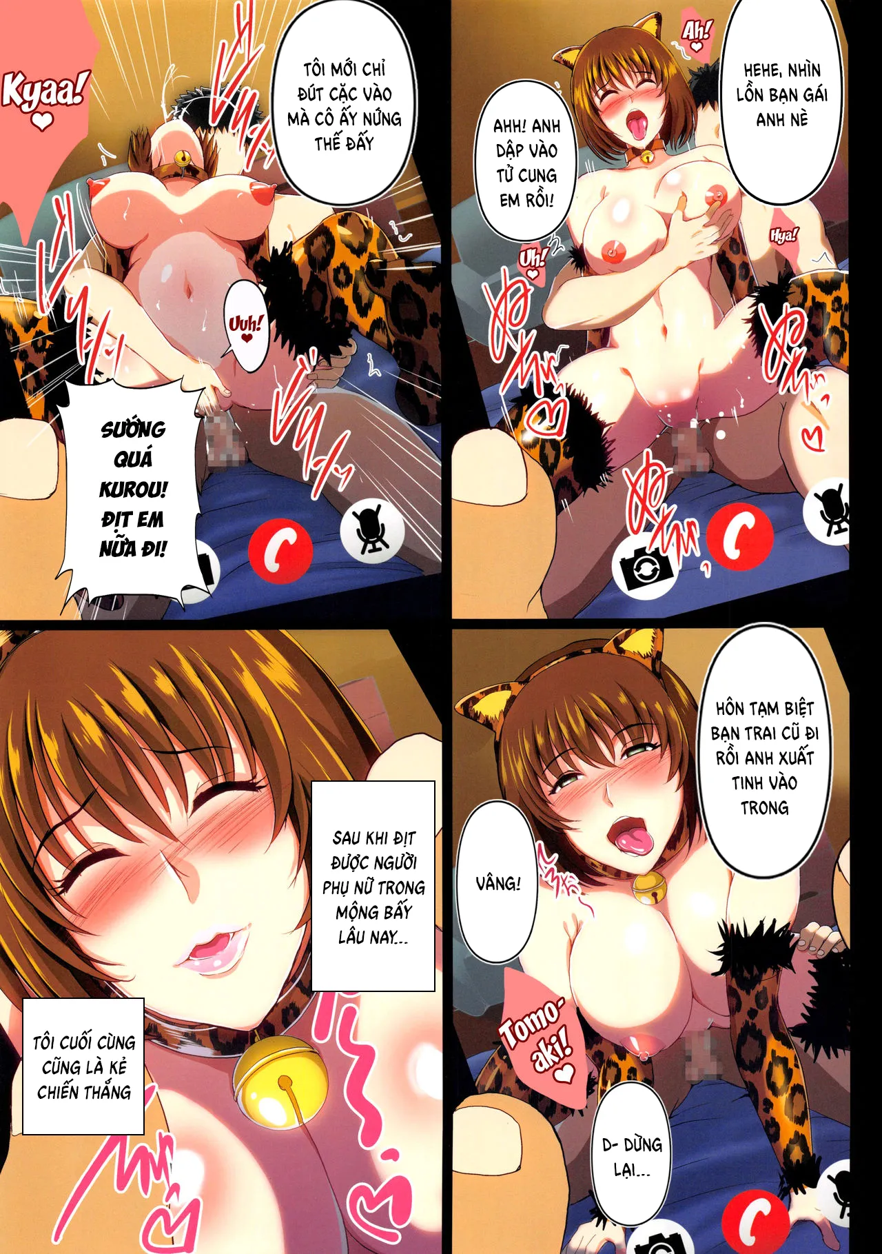 HentaiVN.net - Ảnh 34 - Saimin Appli de Geinou S-kyuu Onna o Haramase Harem - Oneshot - Có che