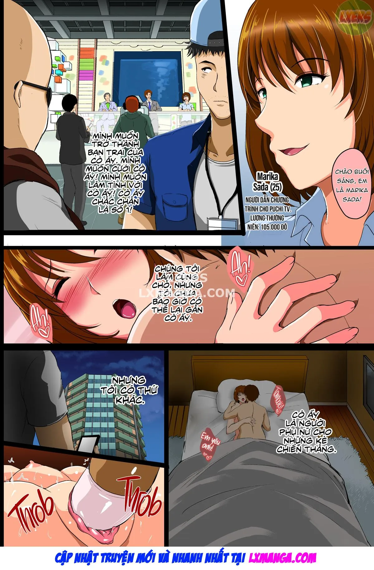 HentaiVN.net - Ảnh 20 - Saimin Appli de Geinou S-kyuu Onna o Haramase Harem - Oneshot - Không che