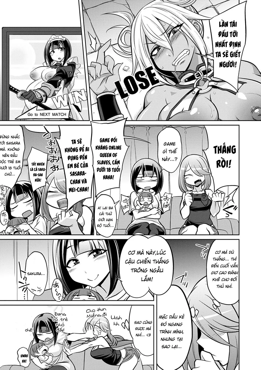 HentaiVN.net - Ảnh 18 - COMIC Grape Vol. 109 クイーン オブ スレイヴス ダッシュ 忍者とぷにあなが出会ってやっぱりバトル妊婦 - Chap 2