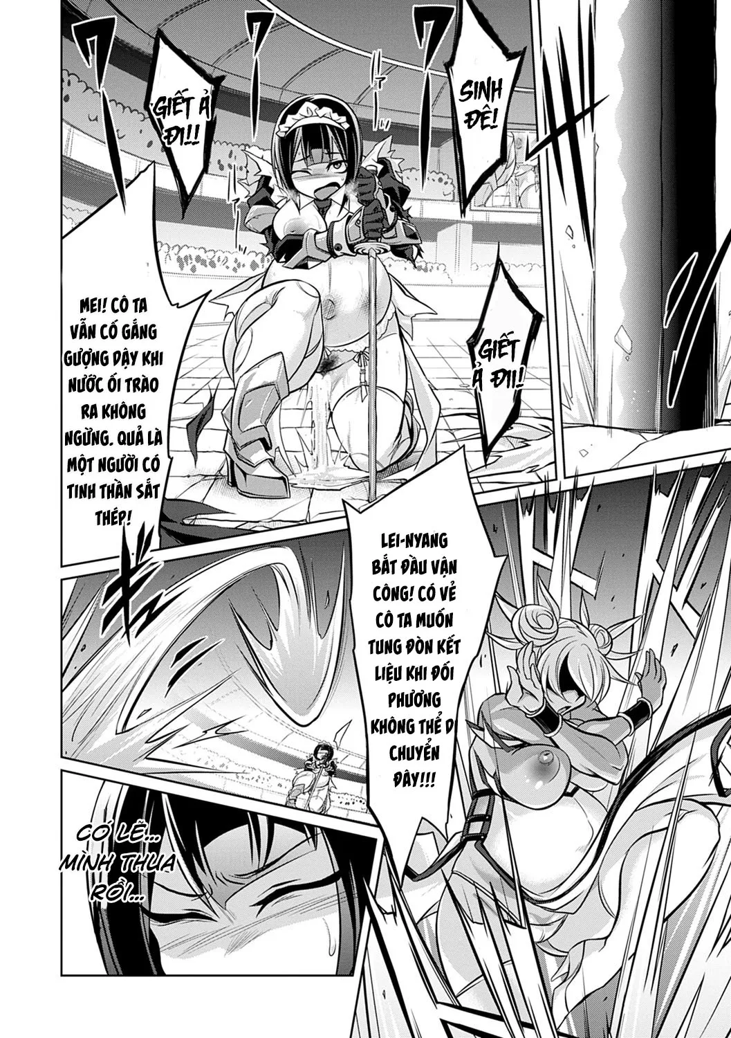 HentaiVN.net - Ảnh 9 - COMIC Grape Vol. 109 クイーン オブ スレイヴス ダッシュ 忍者とぷにあなが出会ってやっぱりバトル妊婦 - Chap 2