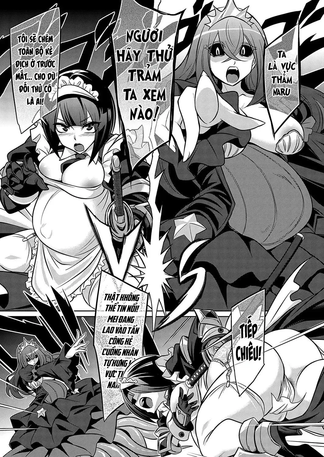 HentaiVN.net - Ảnh 5 - COMIC Grape Vol. 109 クイーン オブ スレイヴス ダッシュ 忍者とぷにあなが出会ってやっぱりバトル妊婦 - Chap 4