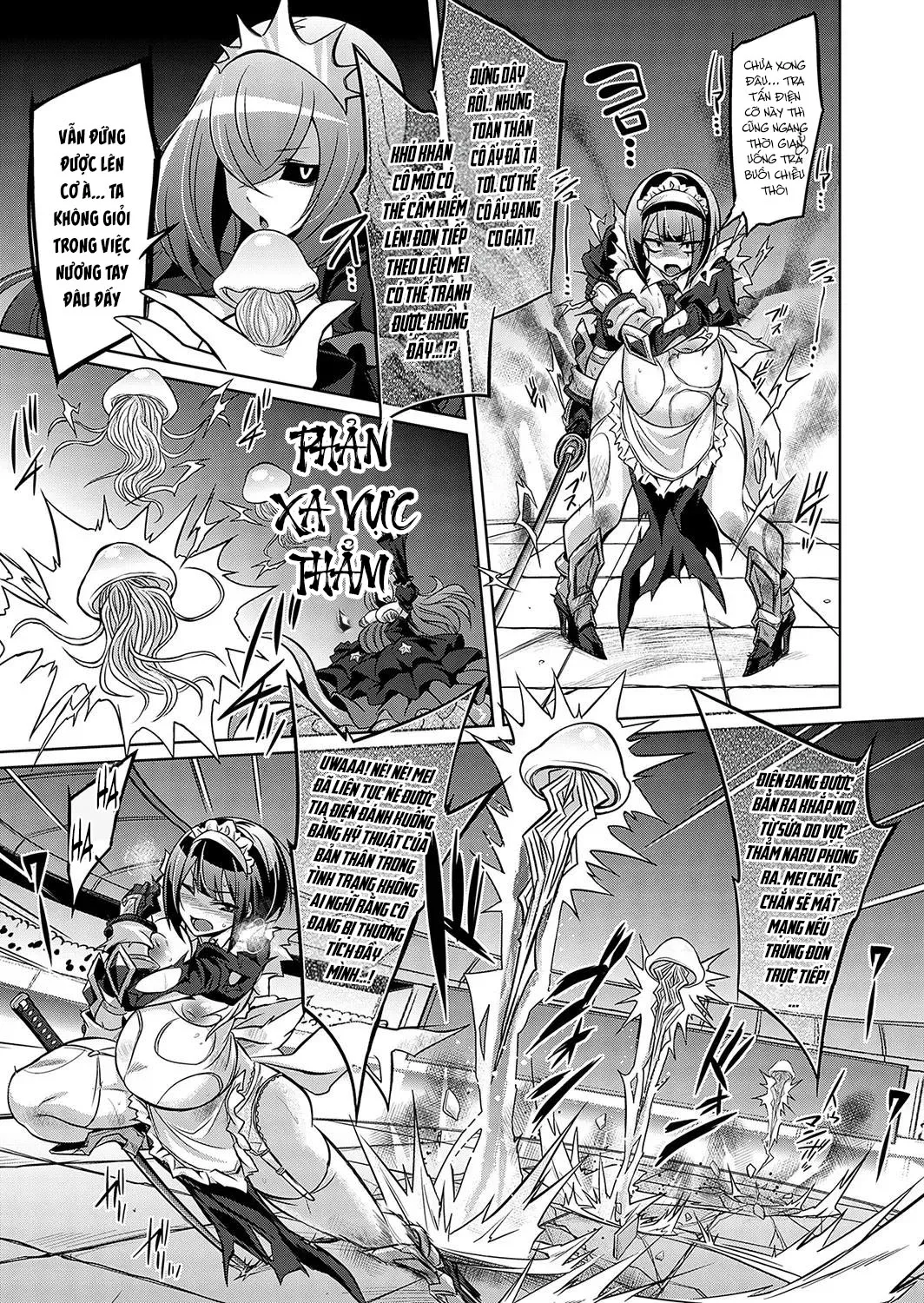 HentaiVN.net - Ảnh 9 - COMIC Grape Vol. 109 クイーン オブ スレイヴス ダッシュ 忍者とぷにあなが出会ってやっぱりバトル妊婦 - Chap 4