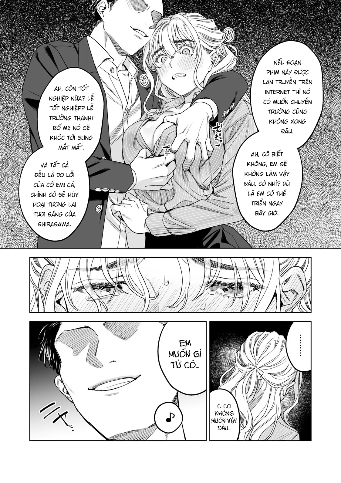 HentaiVN.net - Ảnh 12 - Iinari Sensei Ekoda Emi 28-sai [いいなりセンセイ 江古田愛深28歳] - Oneshot