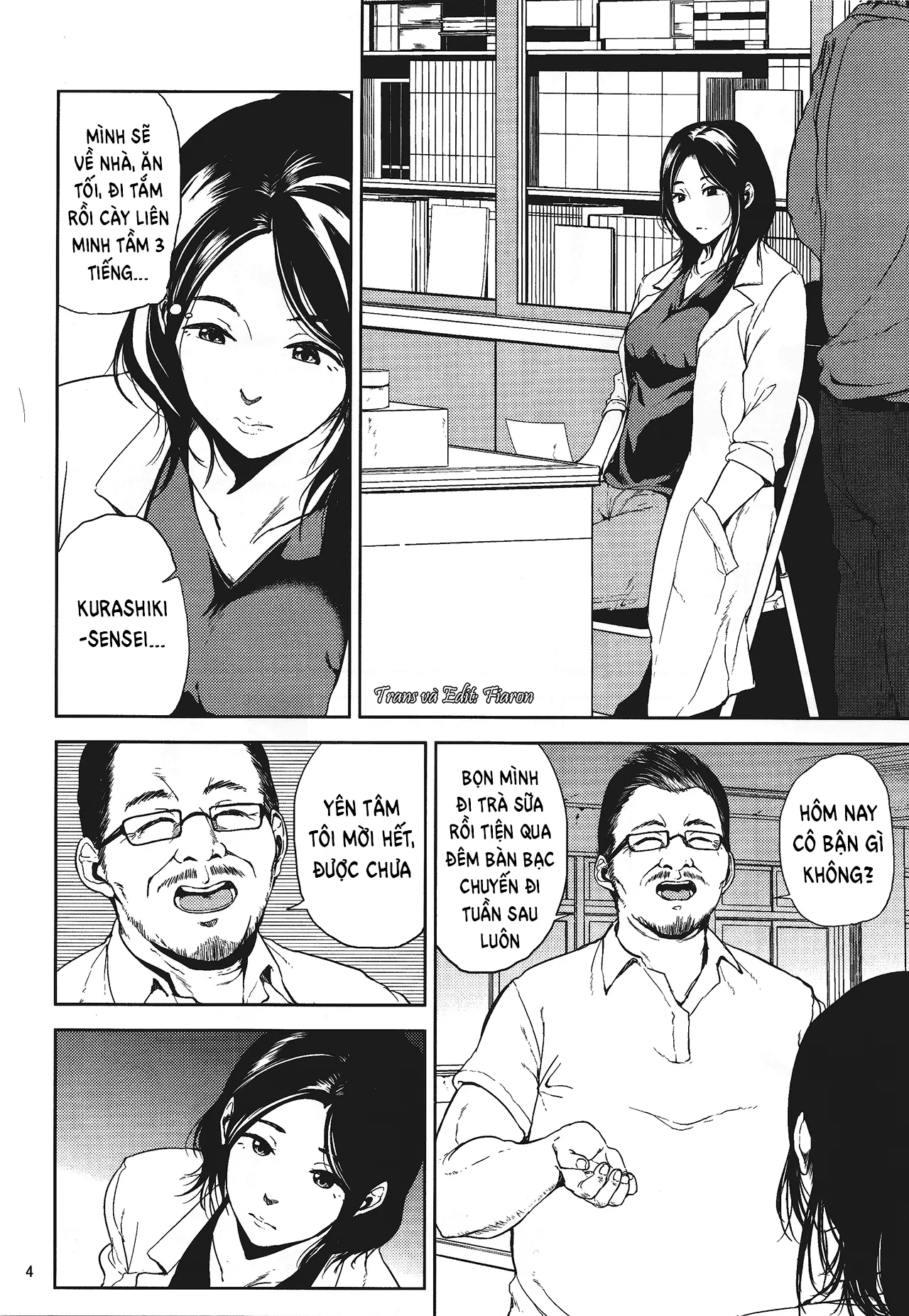 HentaiVN.net - Ảnh 5 - Kurashiki-sensei Is In Heat (Fujiyama-San Wa Shishunki) [Kurashiki-sensei wa Hatsujouki] - Chap 1