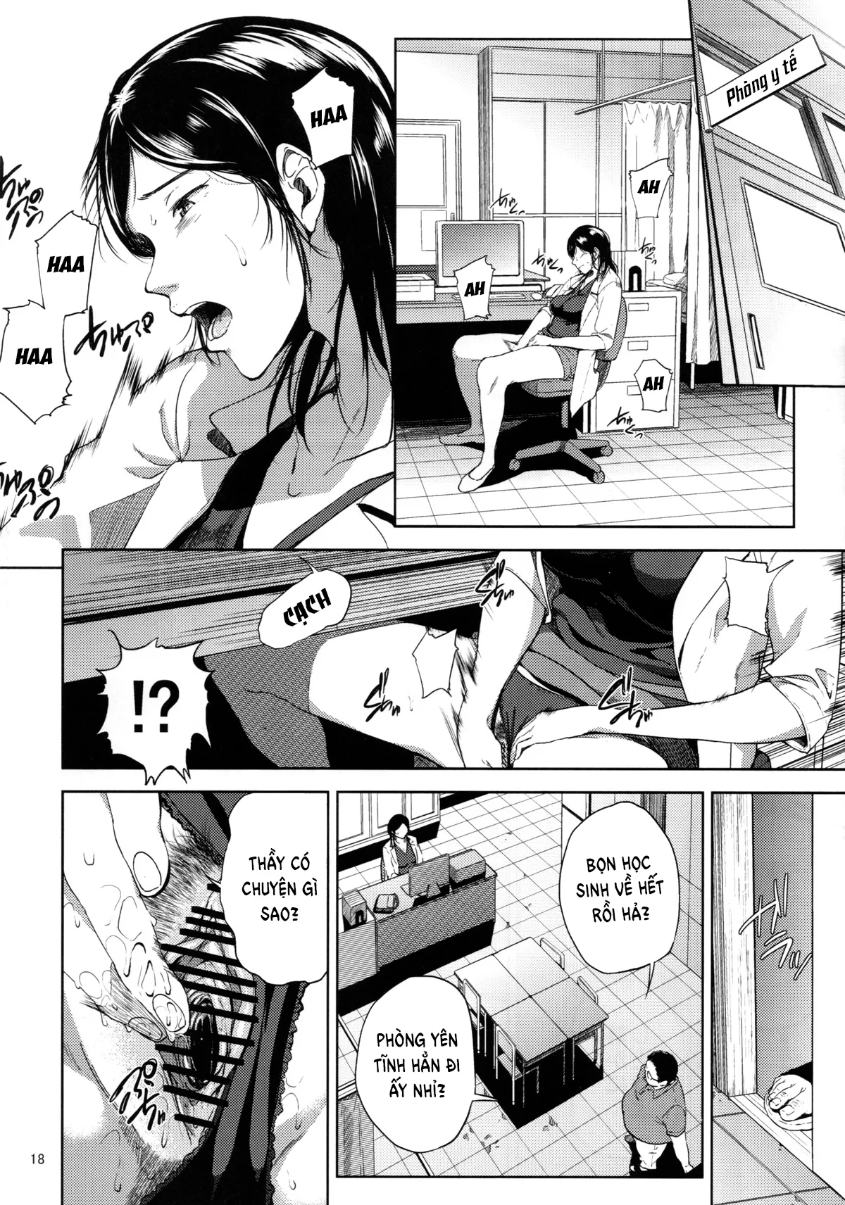 HentaiVN.net - Ảnh 18 - Kurashiki-sensei Is In Heat (Fujiyama-San Wa Shishunki) [Kurashiki-sensei wa Hatsujouki] - Chap 2