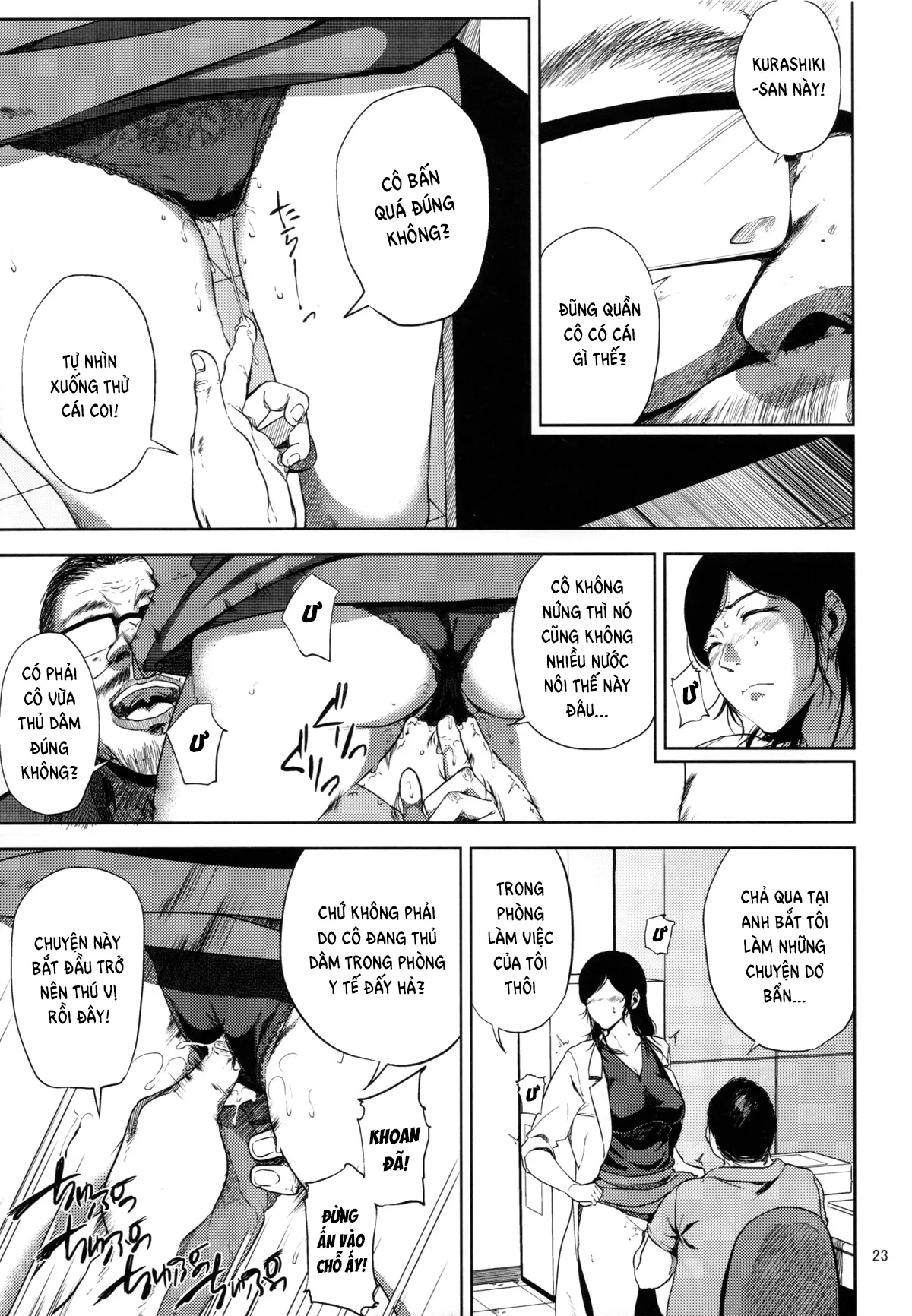 HentaiVN.net - Ảnh 23 - Kurashiki-sensei Is In Heat (Fujiyama-San Wa Shishunki) [Kurashiki-sensei wa Hatsujouki] - Chap 2
