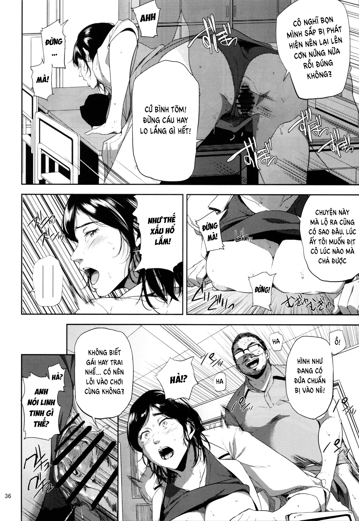 HentaiVN.net - Ảnh 36 - Kurashiki-sensei Is In Heat (Fujiyama-San Wa Shishunki) [Kurashiki-sensei wa Hatsujouki] - Chap 2