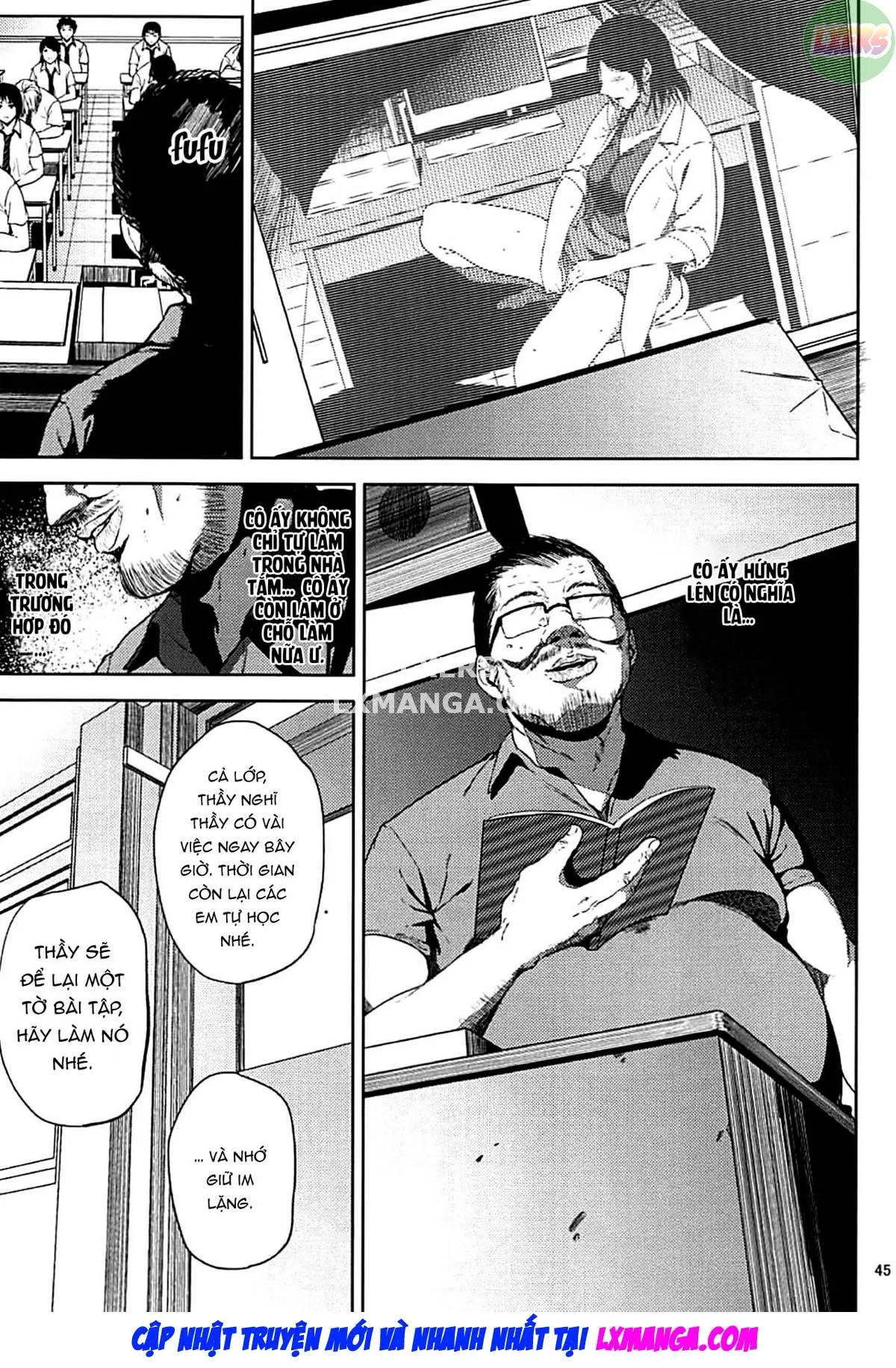 HentaiVN.net - Ảnh 47 - Kurashiki-sensei Is In Heat (Fujiyama-San Wa Shishunki) [Kurashiki-sensei wa Hatsujouki] - Chap 3.1