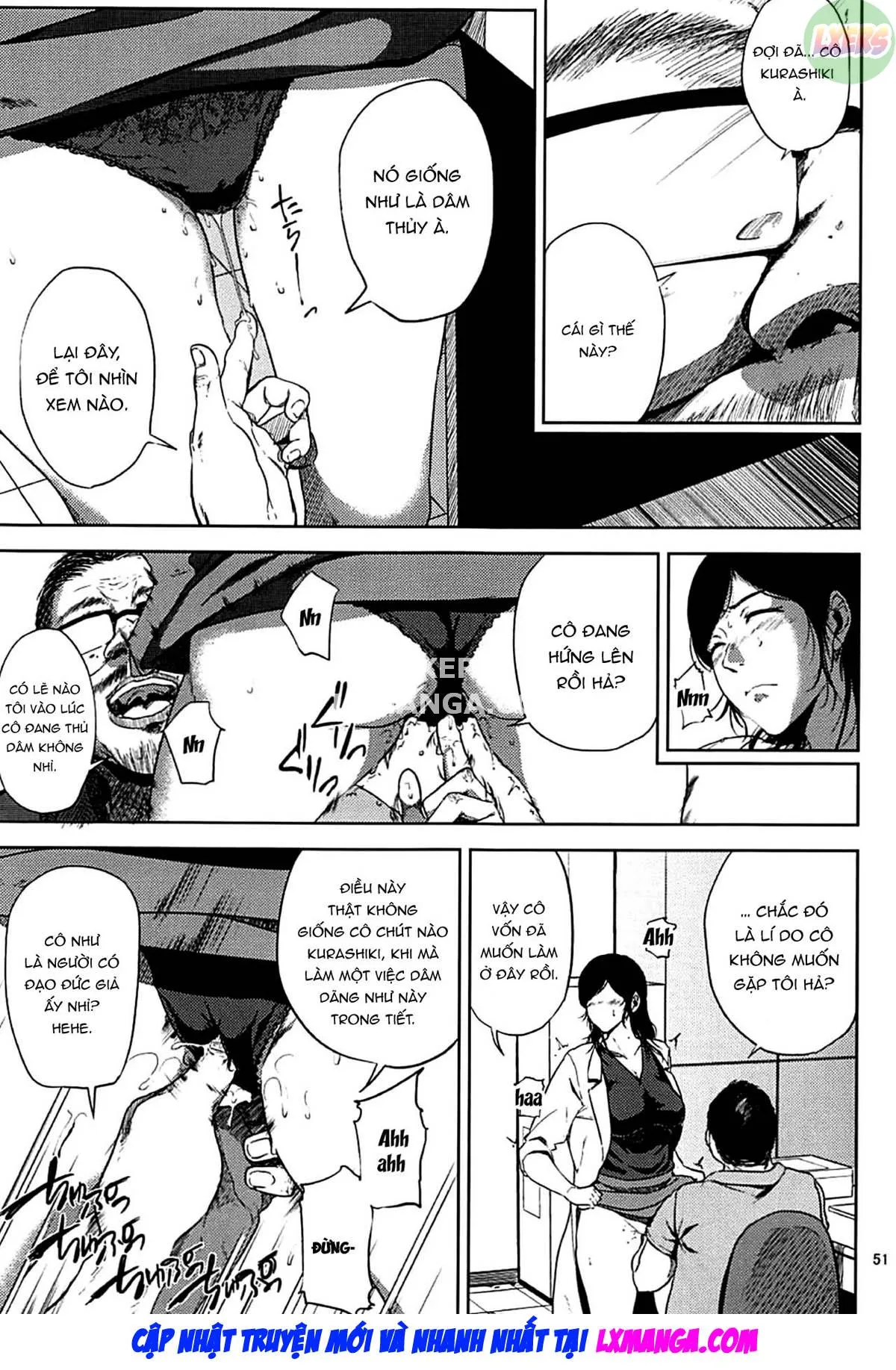 HentaiVN.net - Ảnh 53 - Kurashiki-sensei Is In Heat (Fujiyama-San Wa Shishunki) [Kurashiki-sensei wa Hatsujouki] - Chap 3.1