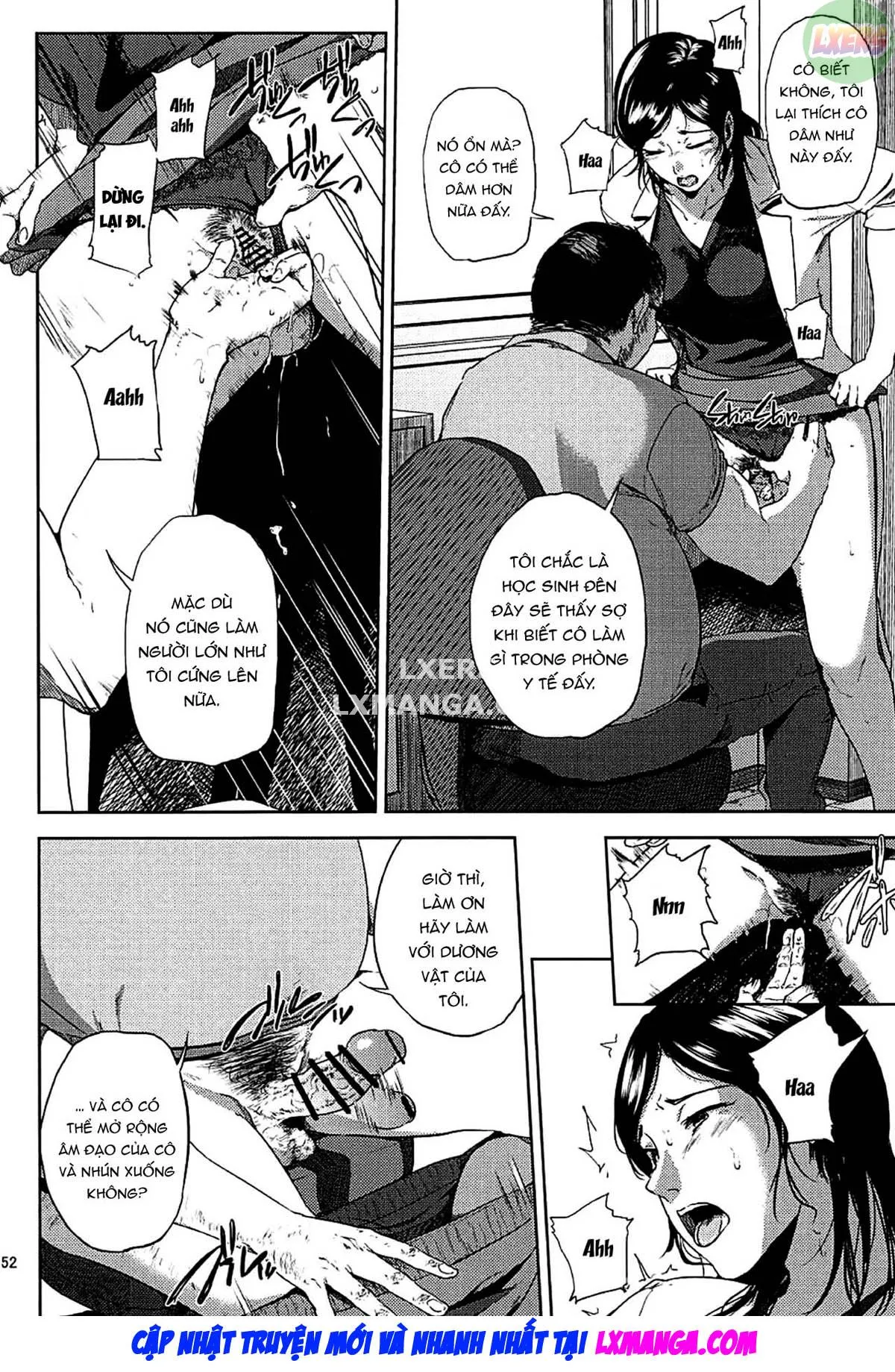 HentaiVN.net - Ảnh 54 - Kurashiki-sensei Is In Heat (Fujiyama-San Wa Shishunki) [Kurashiki-sensei wa Hatsujouki] - Chap 3.1