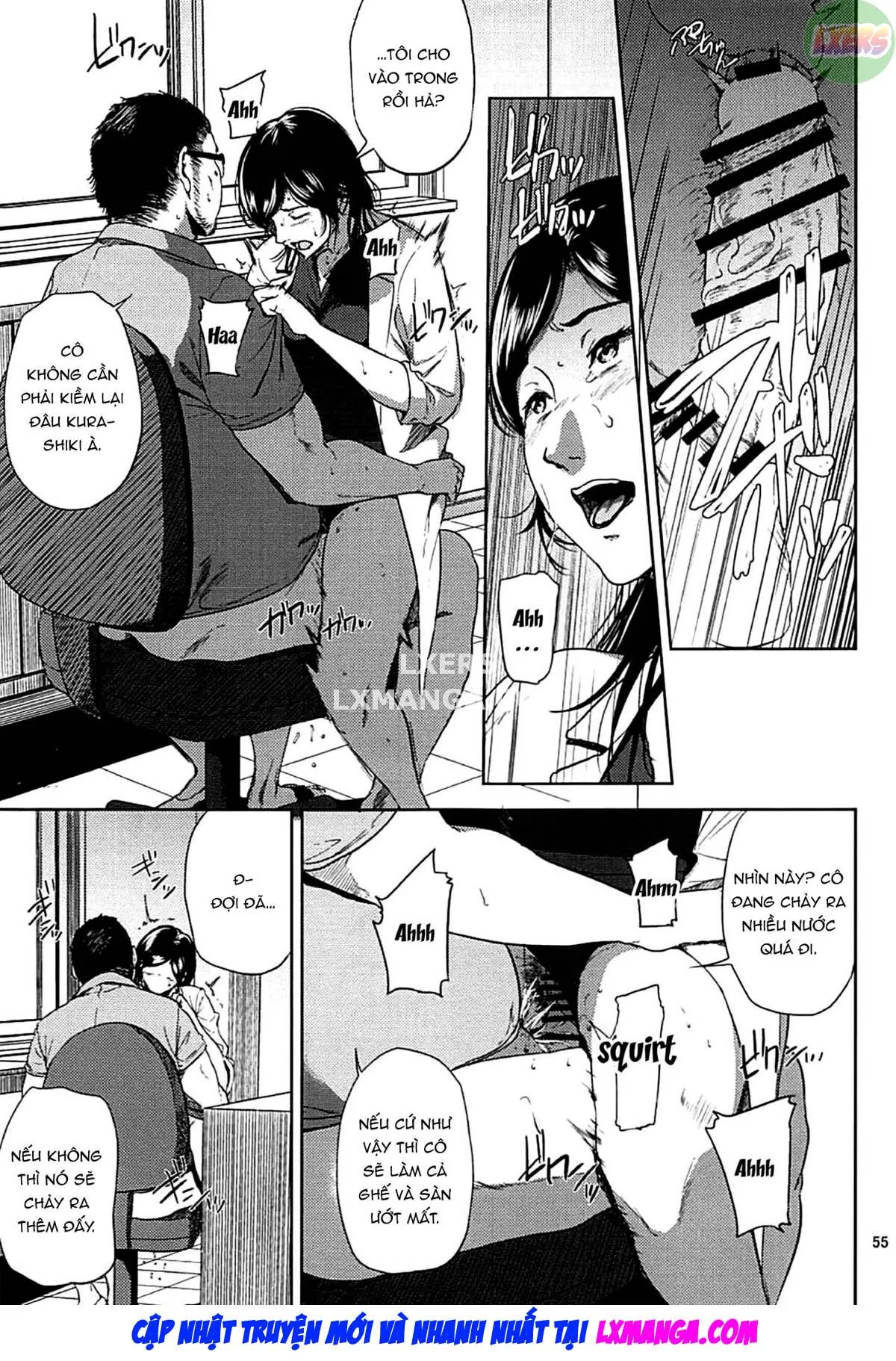 HentaiVN.net - Ảnh 57 - Kurashiki-sensei Is In Heat (Fujiyama-San Wa Shishunki) [Kurashiki-sensei wa Hatsujouki] - Chap 3.1