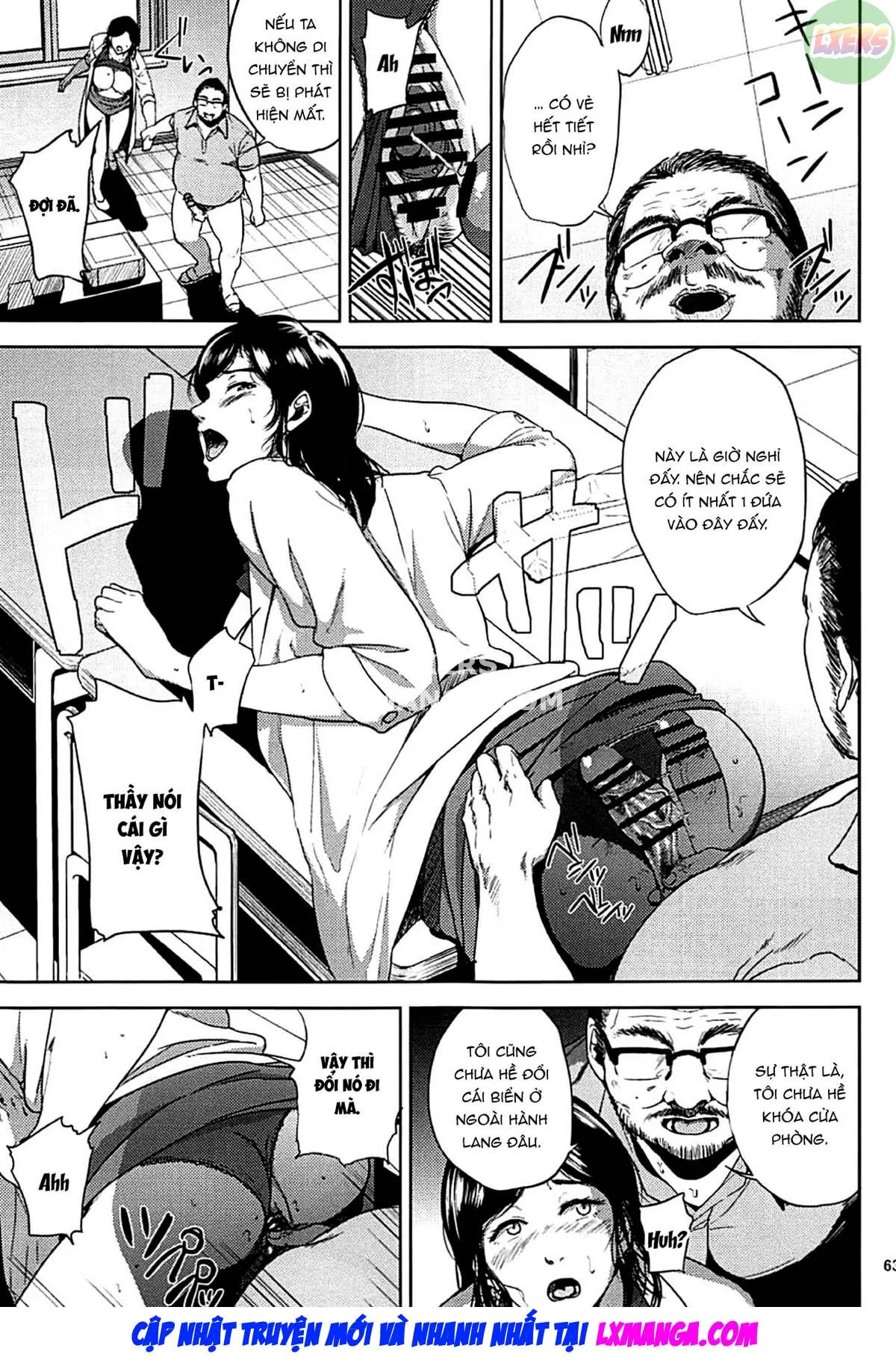 HentaiVN.net - Ảnh 65 - Kurashiki-sensei Is In Heat (Fujiyama-San Wa Shishunki) [Kurashiki-sensei wa Hatsujouki] - Chap 3.1
