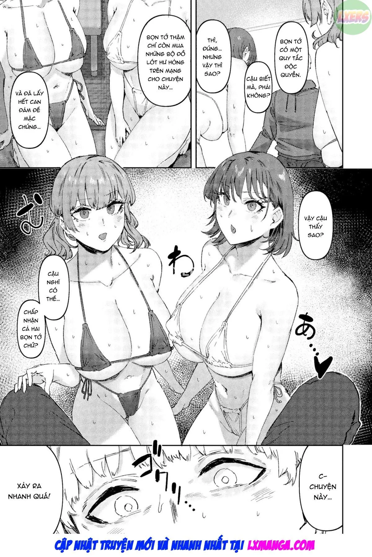 HentaiVN.net - Ảnh 10 - Kimi no Kimochi mo Share Shimasu! - Oneshot