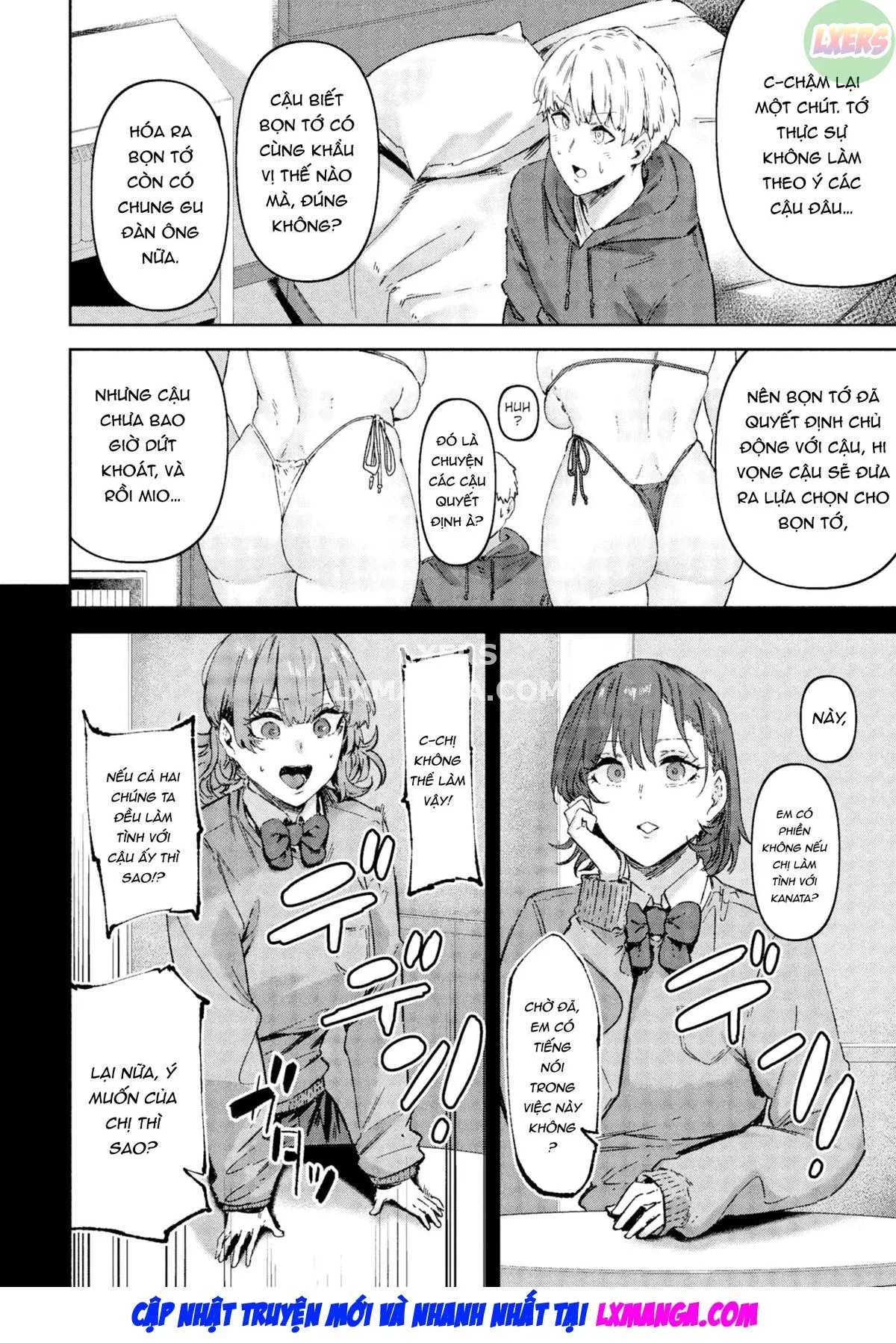 HentaiVN.net - Ảnh 9 - Kimi no Kimochi mo Share Shimasu! - Oneshot